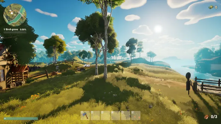 A Game About Chopping Trees esce oggi su Steam: simulazione meditativa con handcar