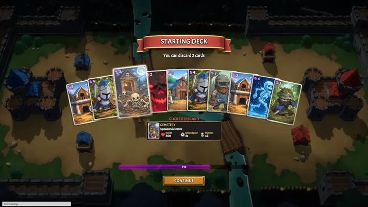 Warena esce oggi su Steam: card battler tattico 1v1 e campagna solo