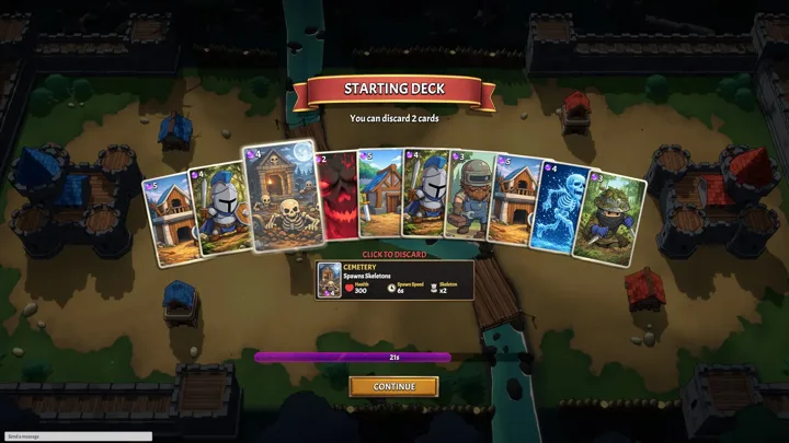 Warena esce oggi su Steam: card battler tattico 1v1 e campagna solo