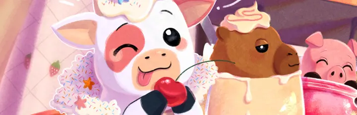 Nom Nom: Cozy Forest Café esce oggi su console: gestionale rilassante con animali