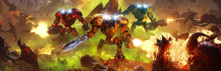 The Riftbreaker in Steam Summer Sale: tower defense action oggi