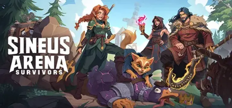 Sineus Arena Survivors è live: bullet heaven 3D con co-op e tower defense